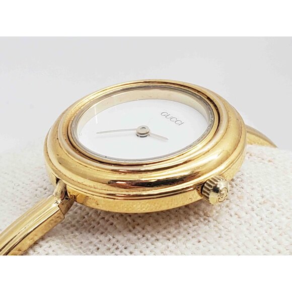 Gucci 11/12.2 Wristwatch with 4 Colorful Interchangeable Bezels - Picture 3 of 9